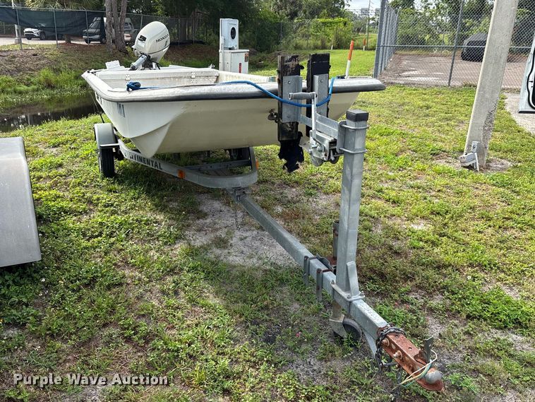 image for item DU6254 2008 EKH Carolina Skiff J 16 boat