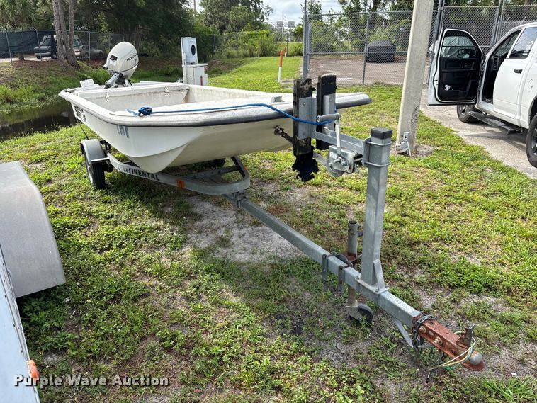 image for item DU6254 2008 EKH Carolina Skiff J 16 boat