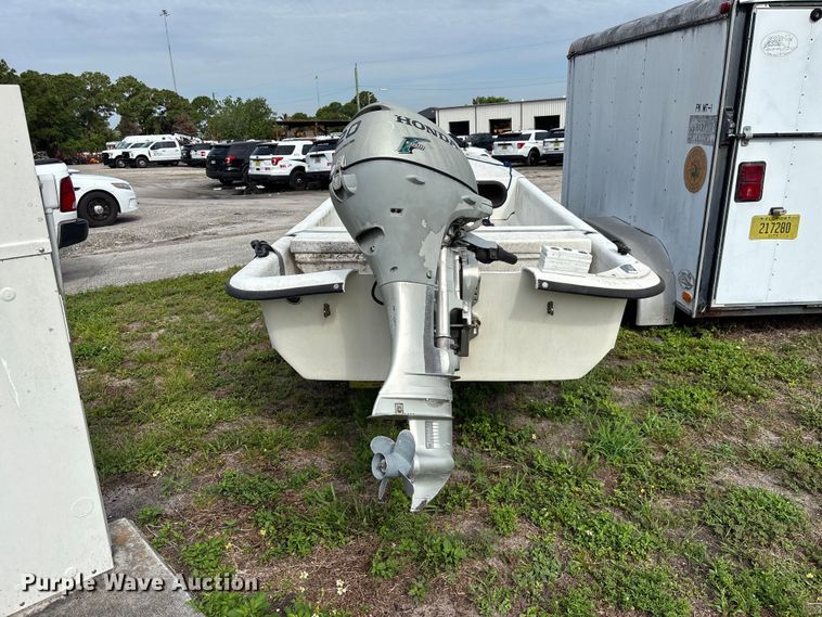 image for item DU6254 2008 EKH Carolina Skiff J 16 boat