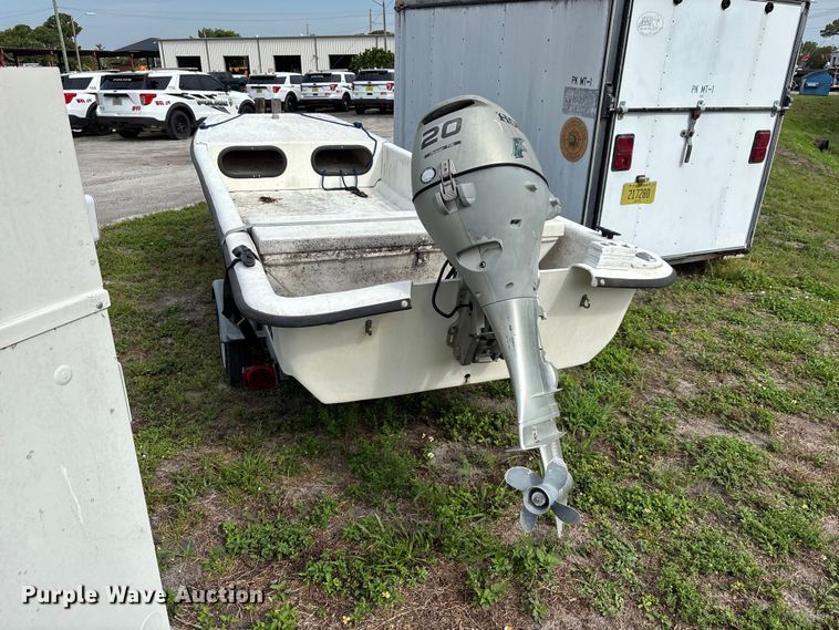 image for item DU6254 2008 EKH Carolina Skiff J 16 boat