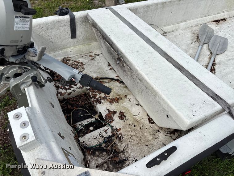 image for item DU6254 2008 EKH Carolina Skiff J 16 boat