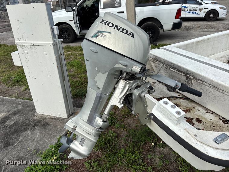 image for item DU6254 2008 EKH Carolina Skiff J 16 boat