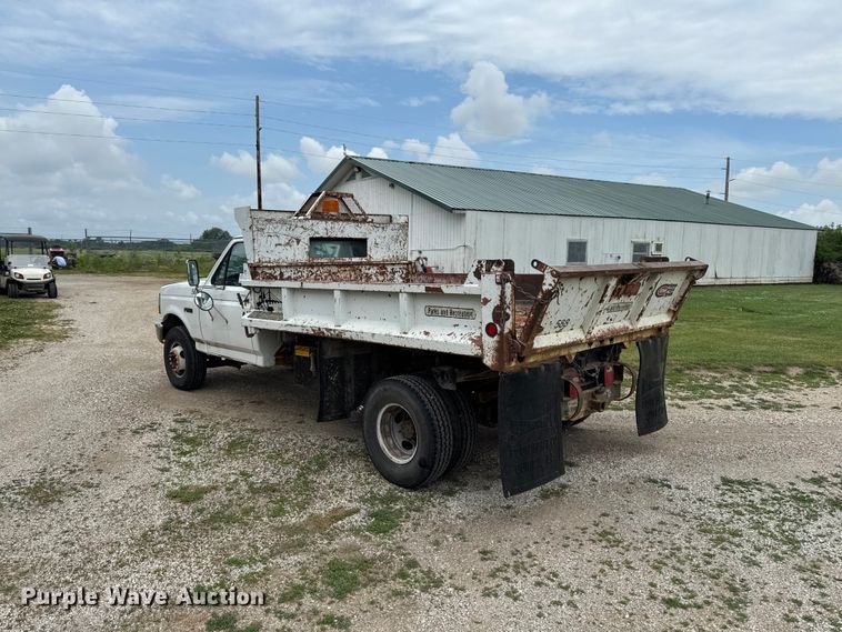 image for item DV2022 1996 Ford F450 Super Duty dump truck