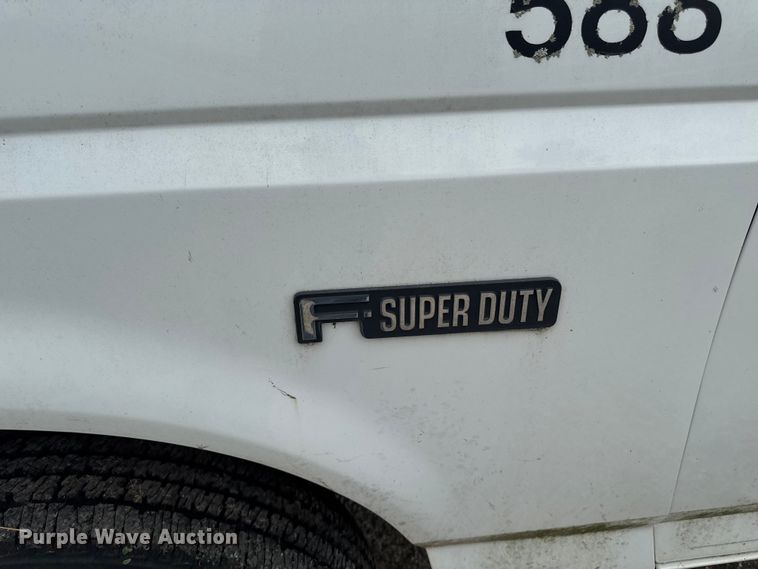 image for item DV2022 1996 Ford F450 Super Duty dump truck