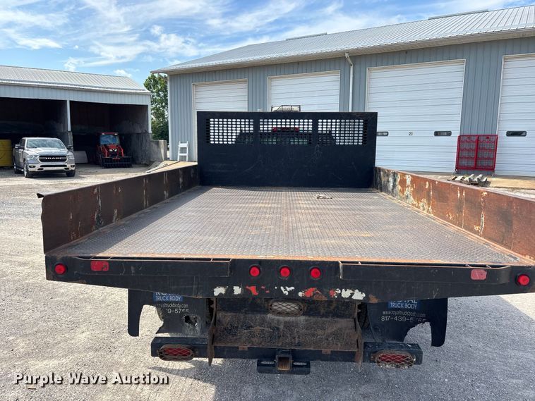 image for item DV4354 2015 GMC Sierra 3500HD dump flatbed pickup truck