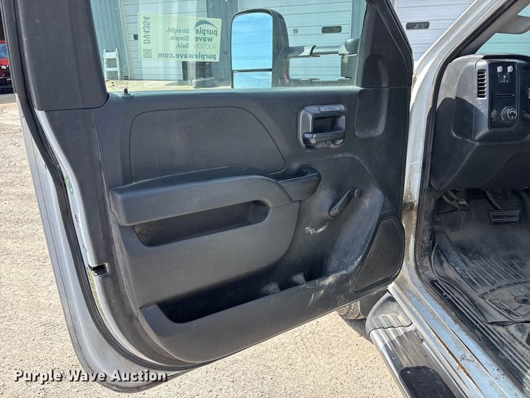image for item DV4354 2015 GMC Sierra 3500HD dump flatbed pickup truck