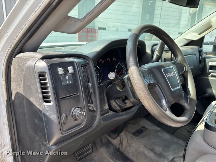 image for item DV4354 2015 GMC Sierra 3500HD dump flatbed pickup truck