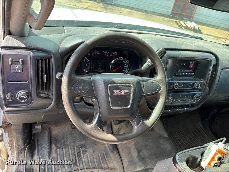 image for item DV4354 2015 GMC Sierra 3500HD dump flatbed pickup truck
