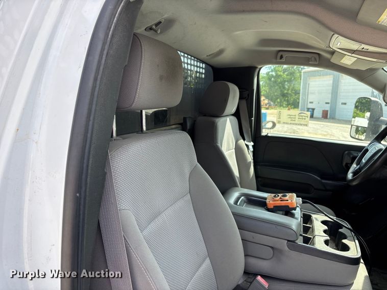 image for item DV4354 2015 GMC Sierra 3500HD dump flatbed pickup truck