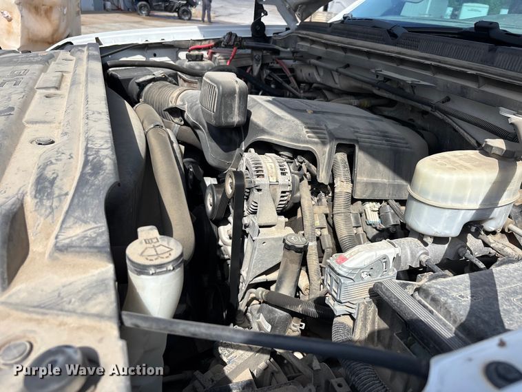 image for item DV4354 2015 GMC Sierra 3500HD dump flatbed pickup truck