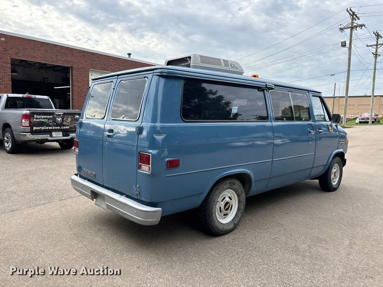image for item DV4414 1983 Chevrolet G10 sewer camera van