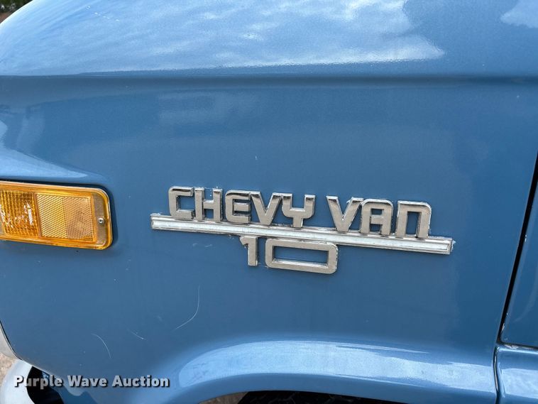image for item DV4414 1983 Chevrolet G10 sewer camera van