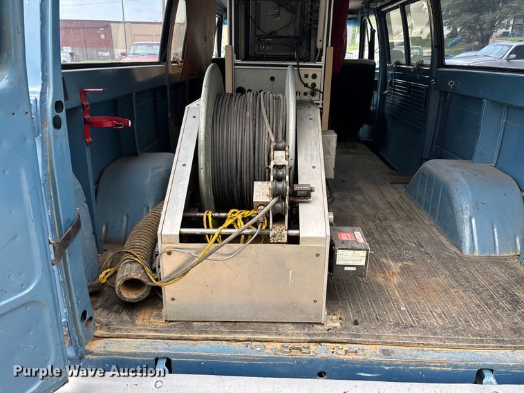 image for item DV4414 1983 Chevrolet G10 sewer camera van