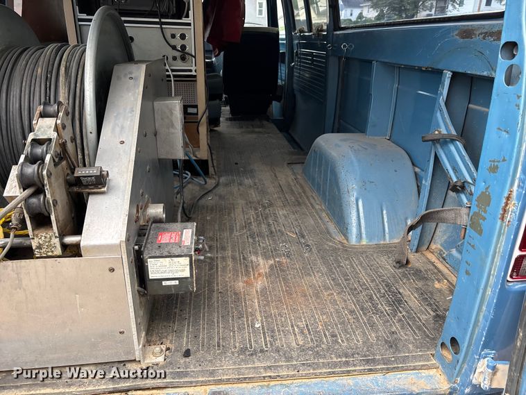 image for item DV4414 1983 Chevrolet G10 sewer camera van