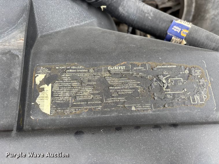 image for item DV4415 1990 Chevrolet C1500 pickup truck