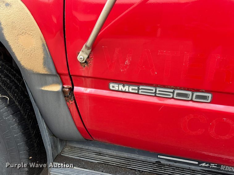 image for item DV4416 1995 GMC K2500 utility bed pickup truck