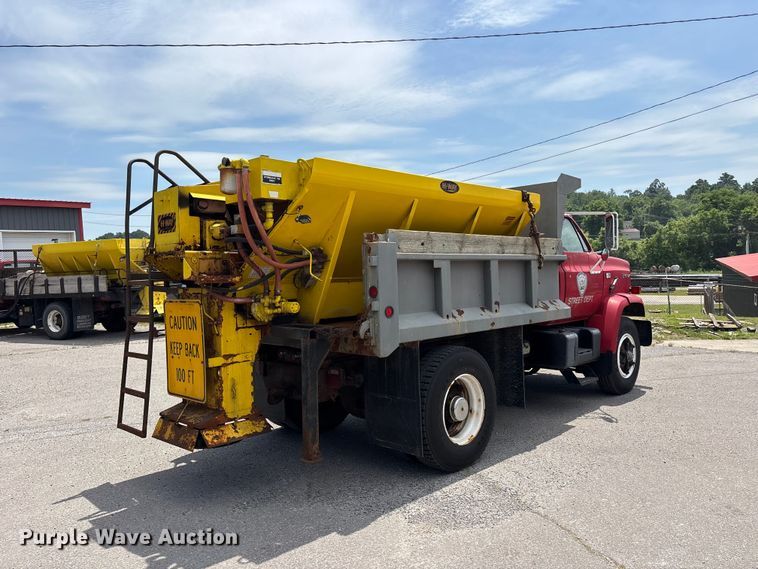 image for item DV4421 1987 Chevrolet C7 dump truck