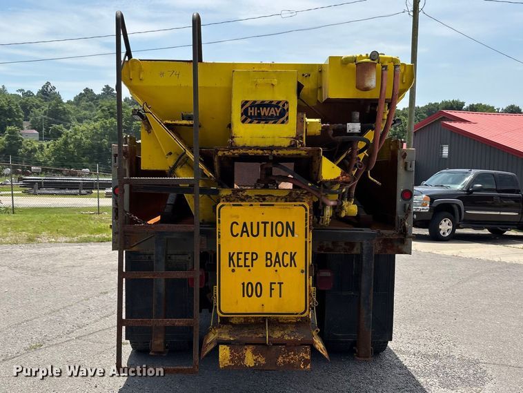 image for item DV4421 1987 Chevrolet C7 dump truck