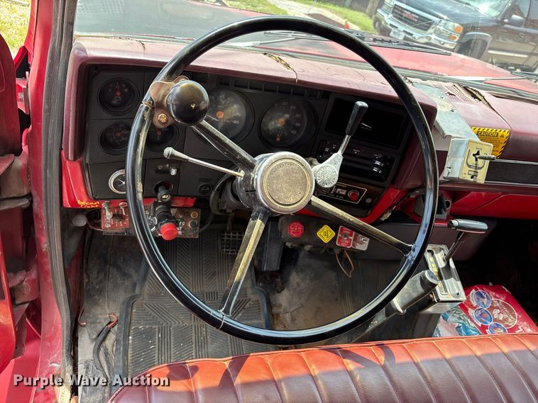 image for item DV4421 1987 Chevrolet C7 dump truck