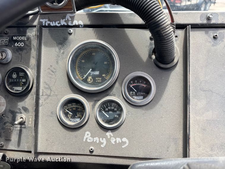image for item DV4424 1990 Ford CF7000 street sweeper truck