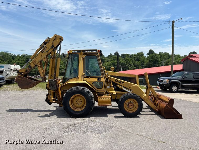 image for item DV4427 1989 Caterpillar 416 backhoe
