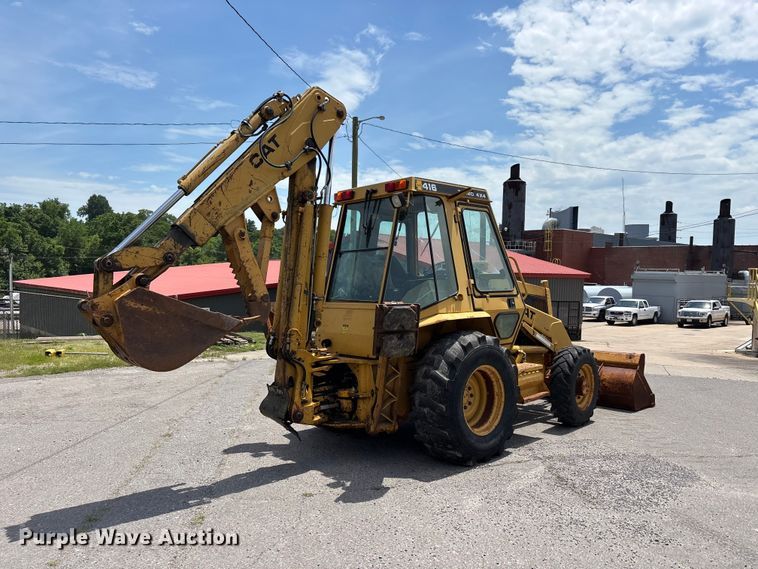 image for item DV4427 1989 Caterpillar 416 backhoe