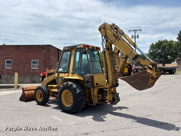 image for item DV4427 1989 Caterpillar 416 backhoe