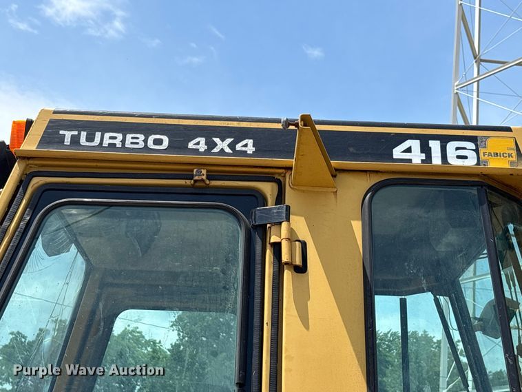 image for item DV4427 1989 Caterpillar 416 backhoe