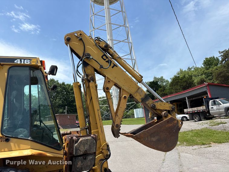 image for item DV4427 1989 Caterpillar 416 backhoe