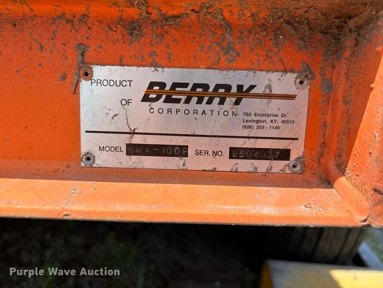 image for item DV4428 Berry Corporation BMA-100P melter applicator