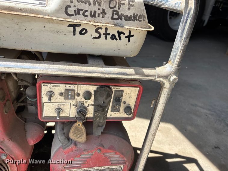 image for item DV4433 Honda ES4500 generator