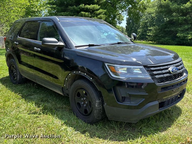image for item ED2272 2019 Ford Explorer Police Interceptor SUV