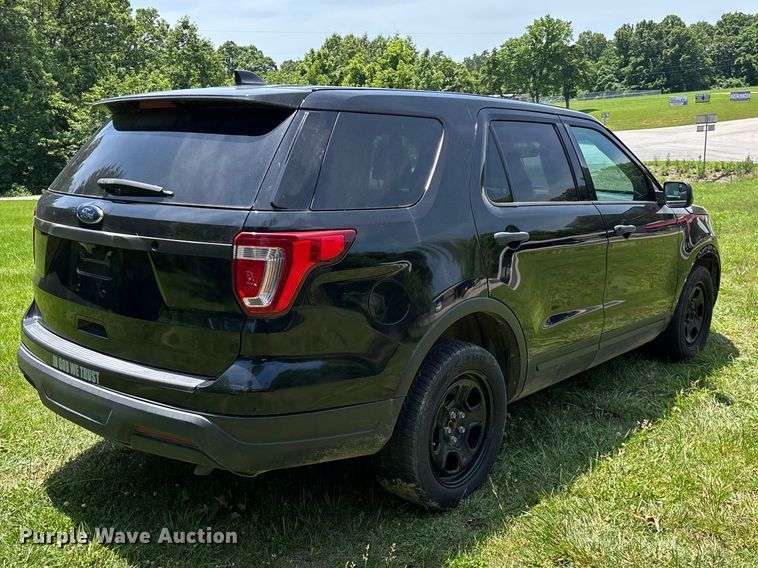 image for item ED2272 2019 Ford Explorer Police Interceptor SUV