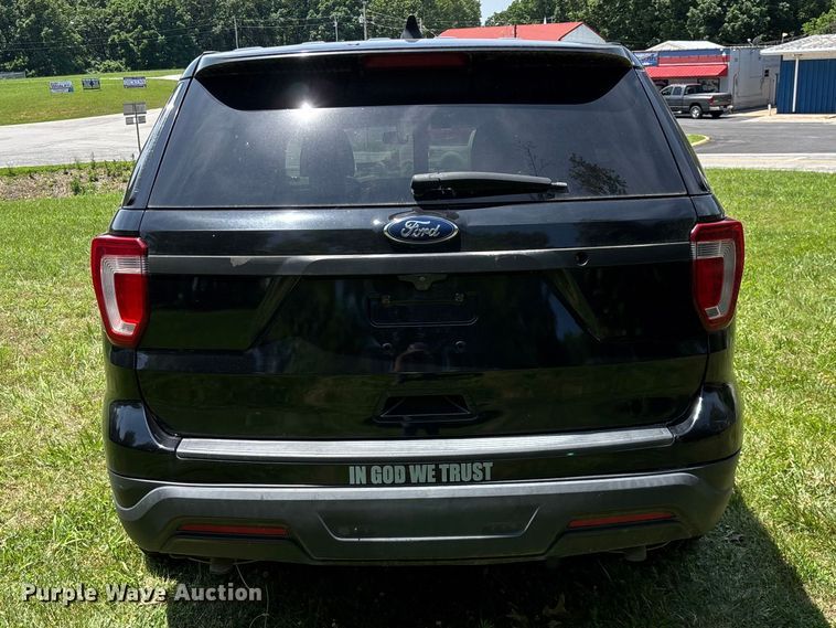 image for item ED2272 2019 Ford Explorer Police Interceptor SUV