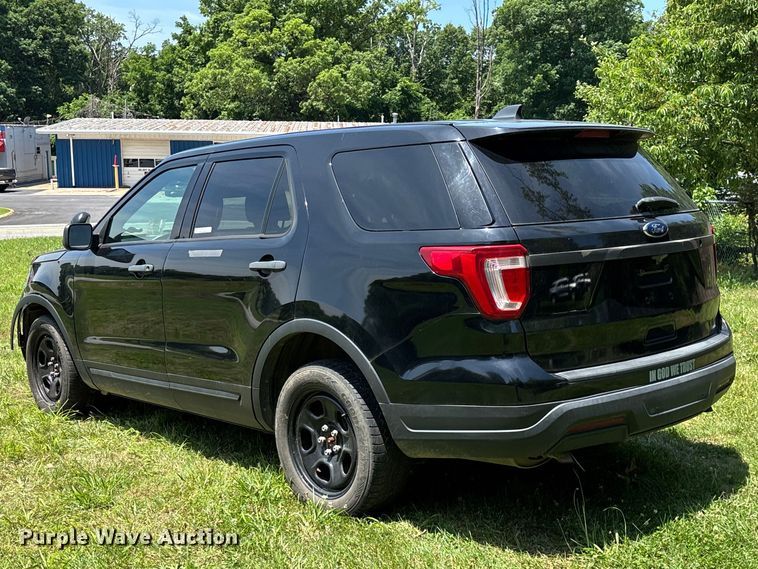 image for item ED2272 2019 Ford Explorer Police Interceptor SUV