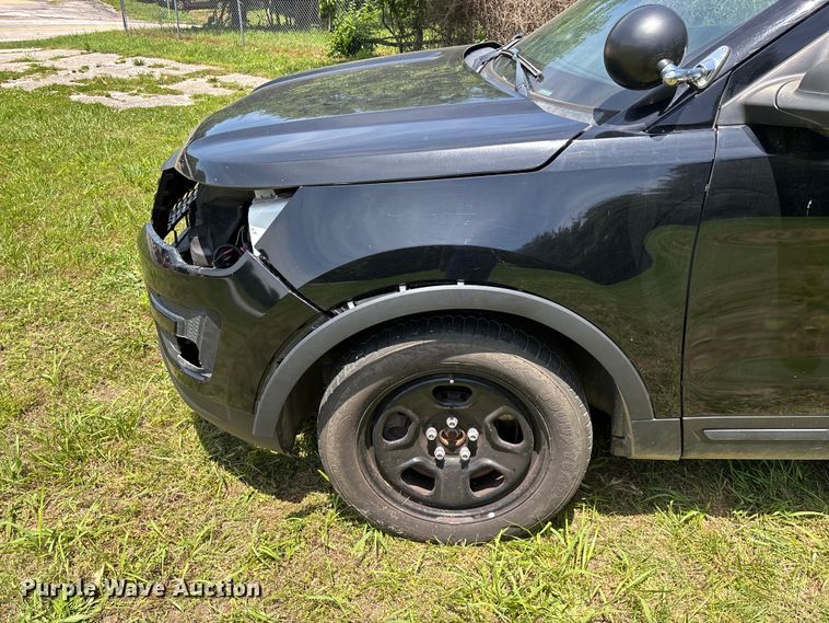 image for item ED2272 2019 Ford Explorer Police Interceptor SUV