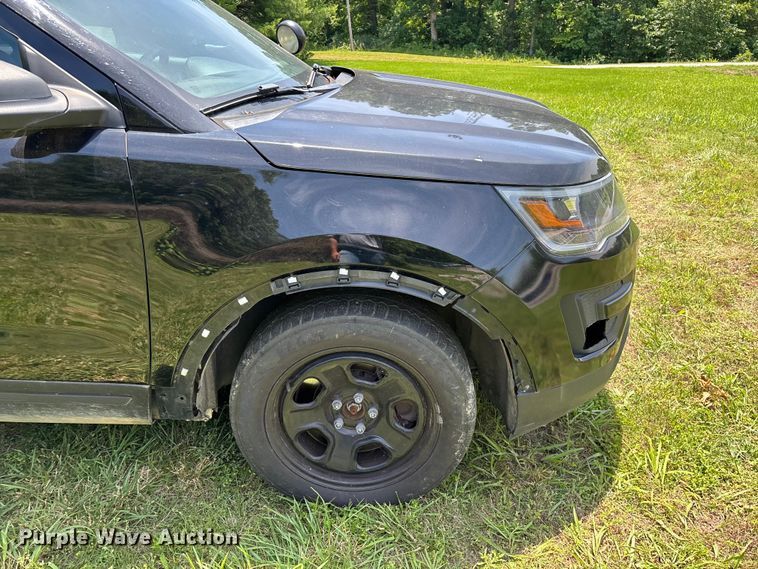 image for item ED2272 2019 Ford Explorer Police Interceptor SUV