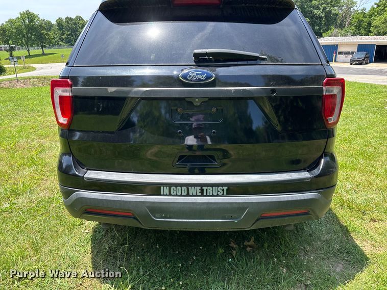 image for item ED2272 2019 Ford Explorer Police Interceptor SUV