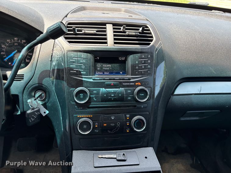 image for item ED2272 2019 Ford Explorer Police Interceptor SUV