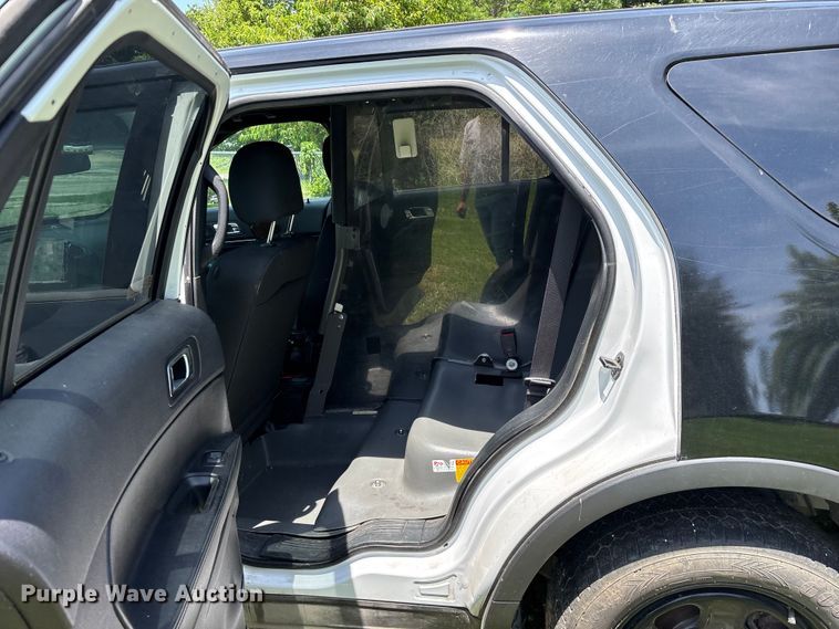image for item ED2272 2019 Ford Explorer Police Interceptor SUV
