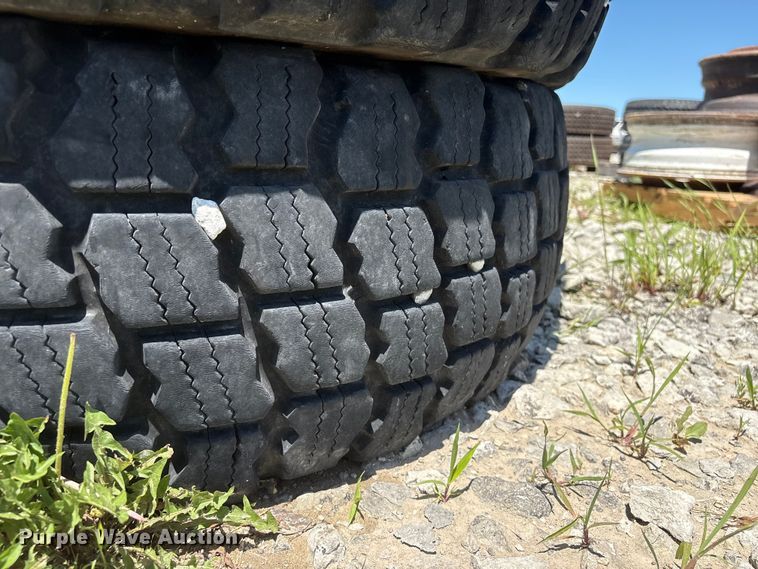 image for item EI5869 (4) 14.00R24 Michelin X Snowplus tires