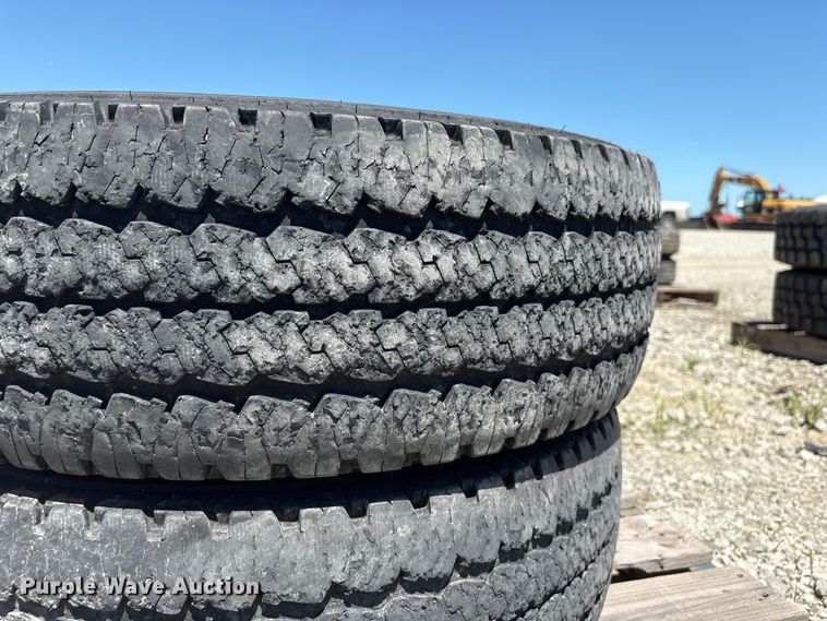 image for item EI5873 (2) Firestone Transforce AT LT275/70R18 tires