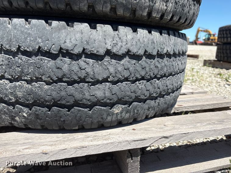 image for item EI5873 (2) Firestone Transforce AT LT275/70R18 tires