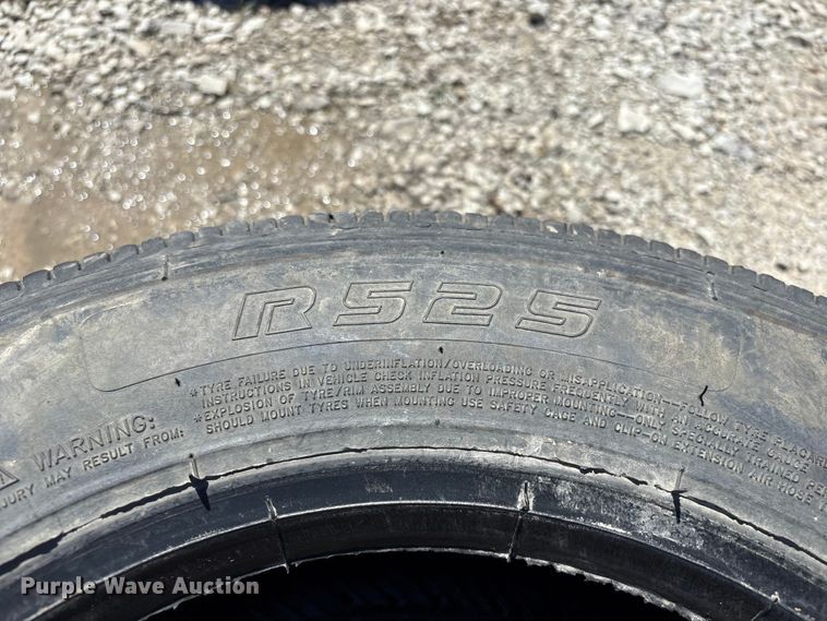 image for item EI5877 (2) Rainier ST R525 215/75R17.5 tires