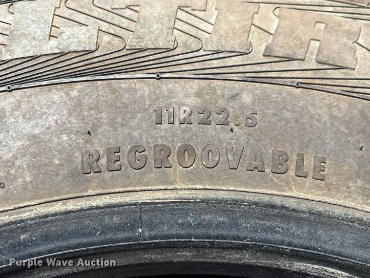 image for item EI5878 (2) General Tire Grabber OD 11R22.5 tires