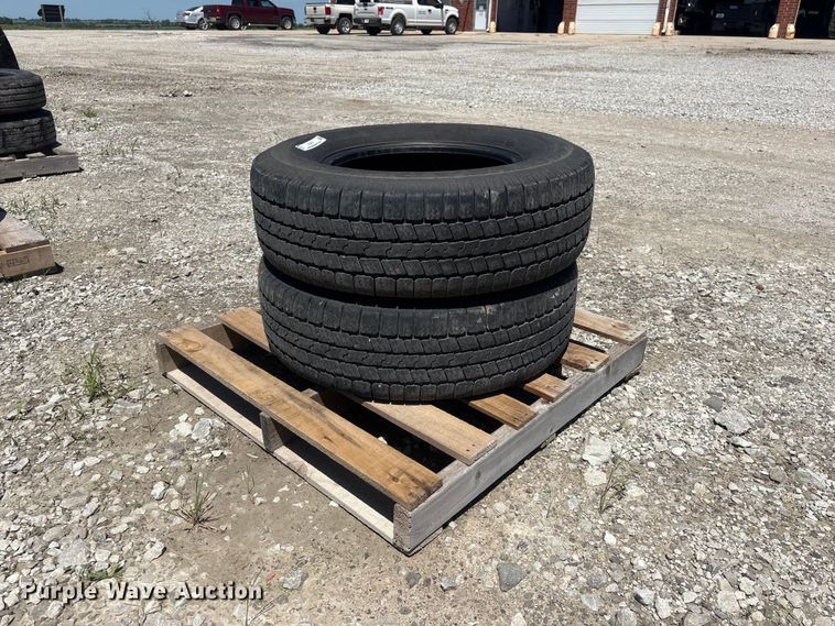 image for item EI5879 (2) Goodyear Wrangler P265/70R17 tires