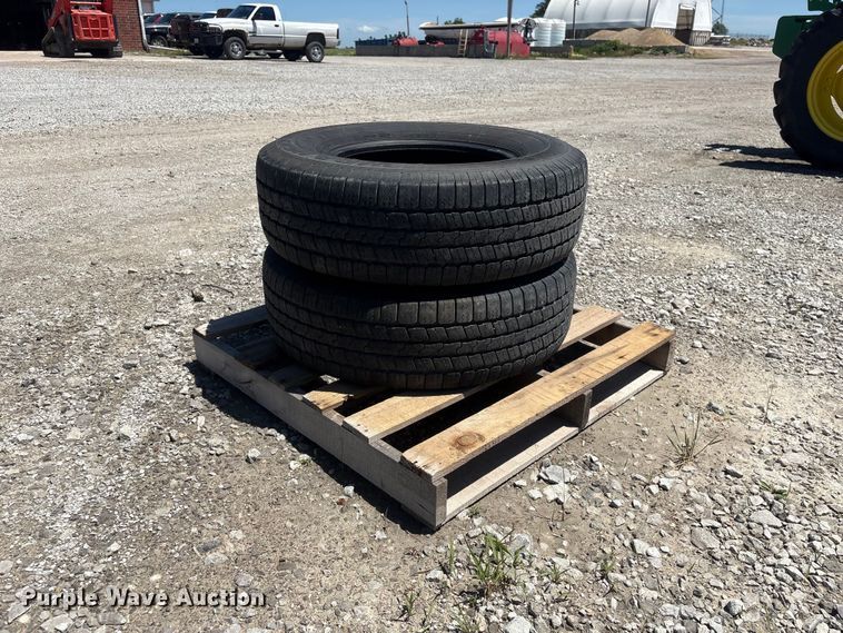 image for item EI5879 (2) Goodyear Wrangler P265/70R17 tires