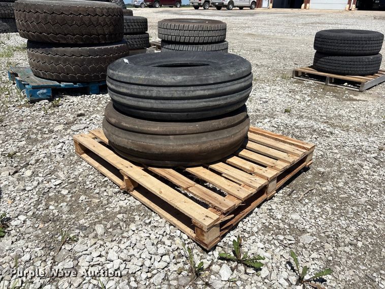 image for item EI5881 (2) 10.00-16 tires