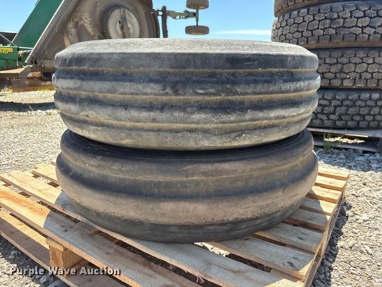 image for item EI5881 (2) 10.00-16 tires