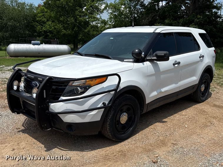 2015 Ford Explorer Police SUV